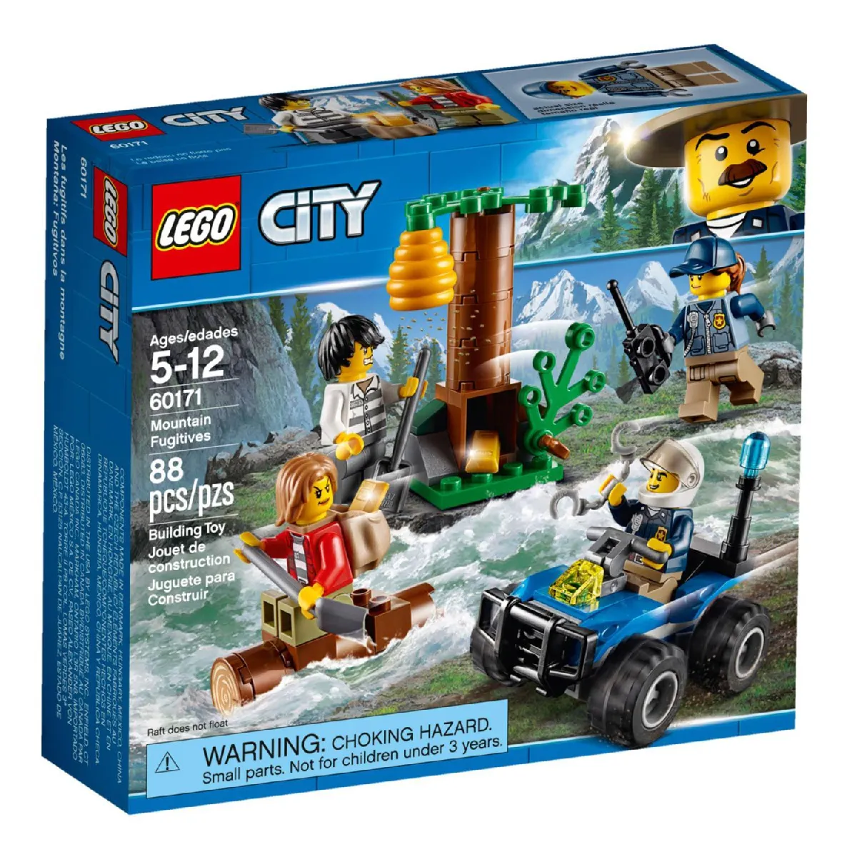 LEGO 60171 'évasion des bandits en montagne - vue 7
