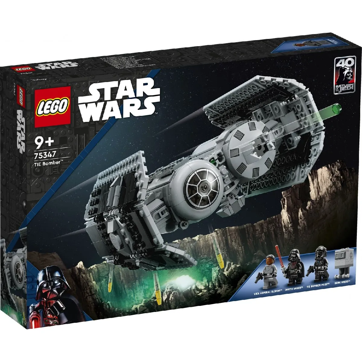 Lego Star Wars Le Bombardier Tie 75347 Lego La Boîte - vue 2
