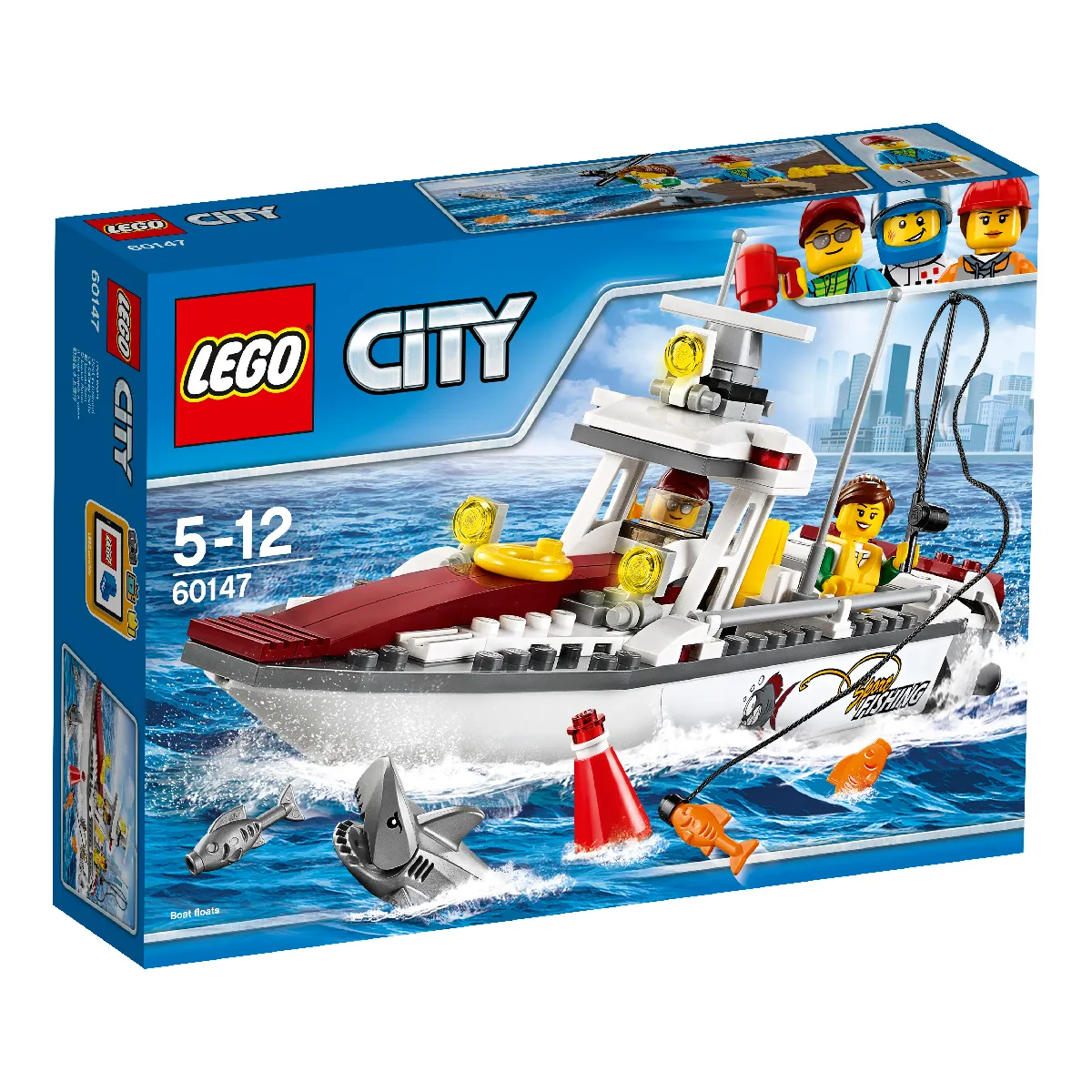 LEGO City 60147 Bateau de