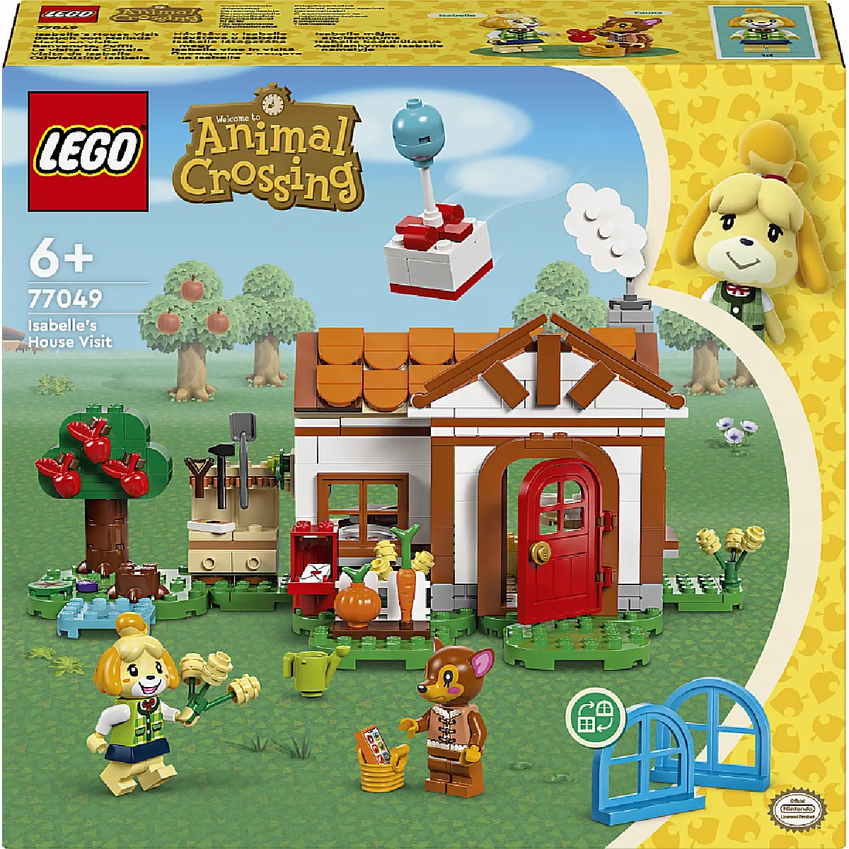 Lego Animal Crossing Marie En Visite 77049 Lego - vue 3