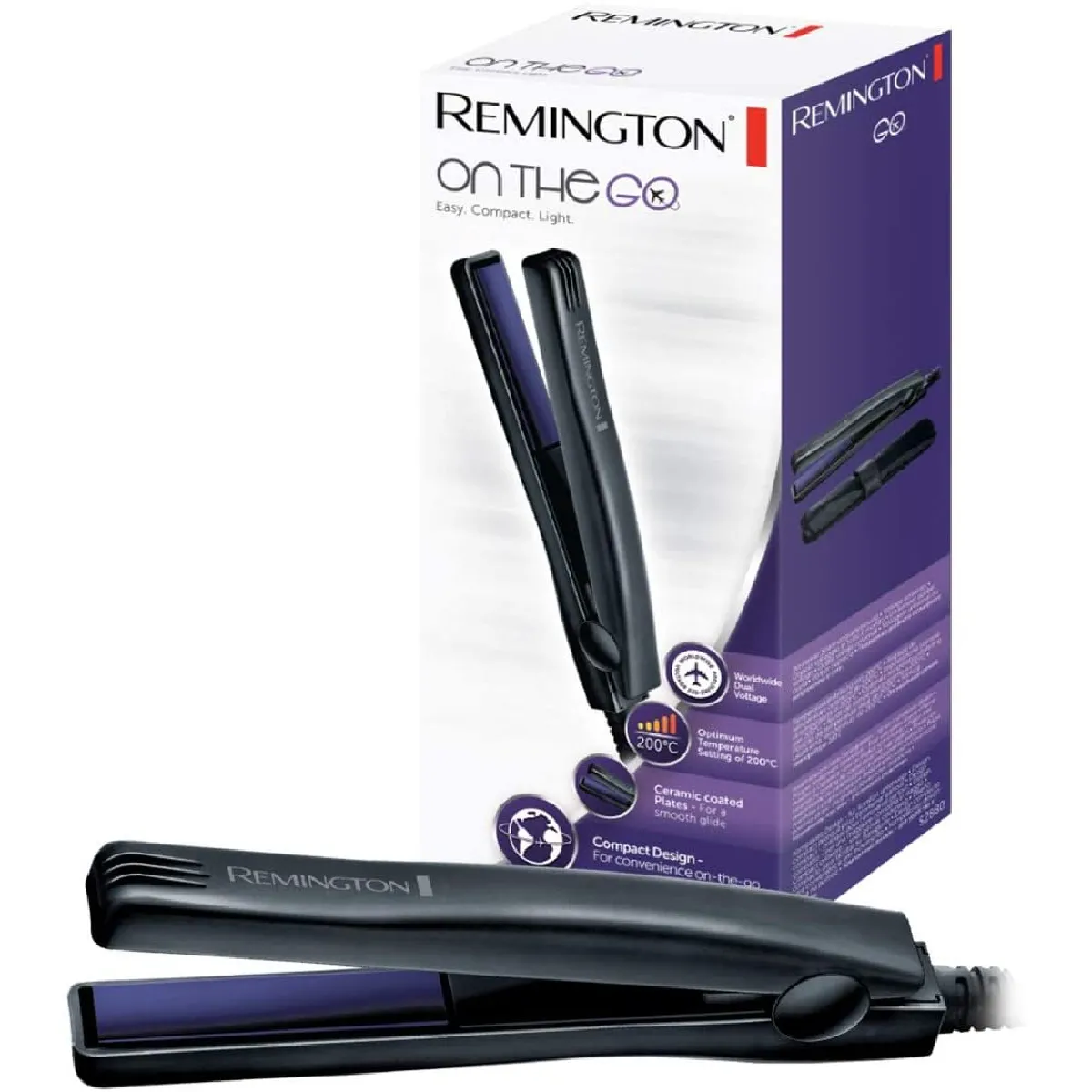 REMINGTON  Mini lisseur - Noir