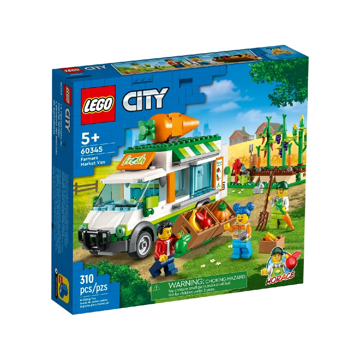 LEGO City Le camion de marché des fermiers 60345
