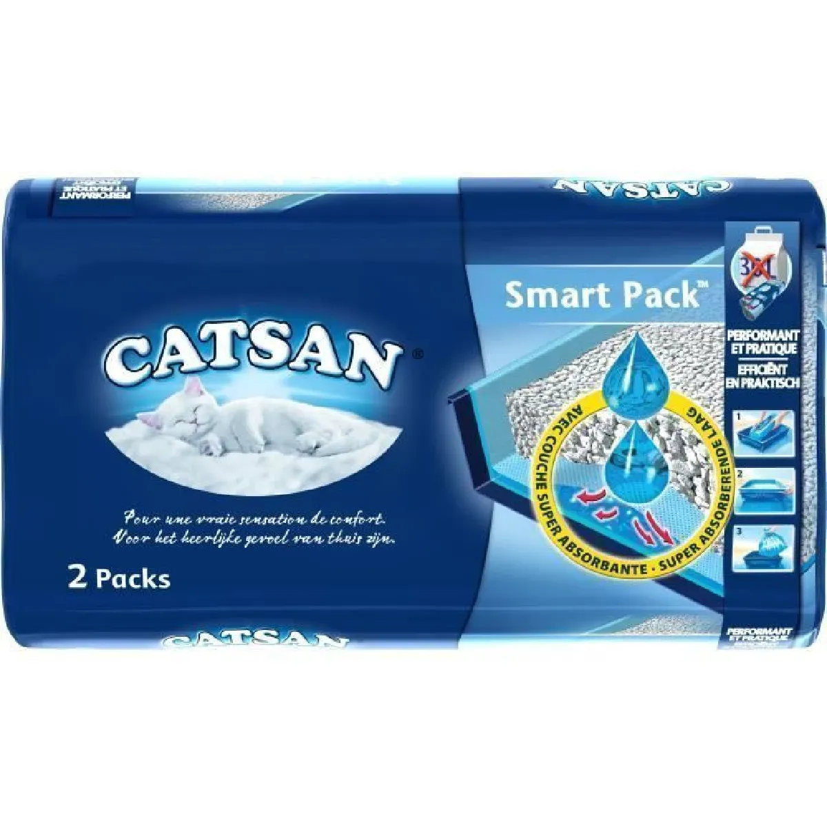 CATSAN Smartpack 2 x 4 L