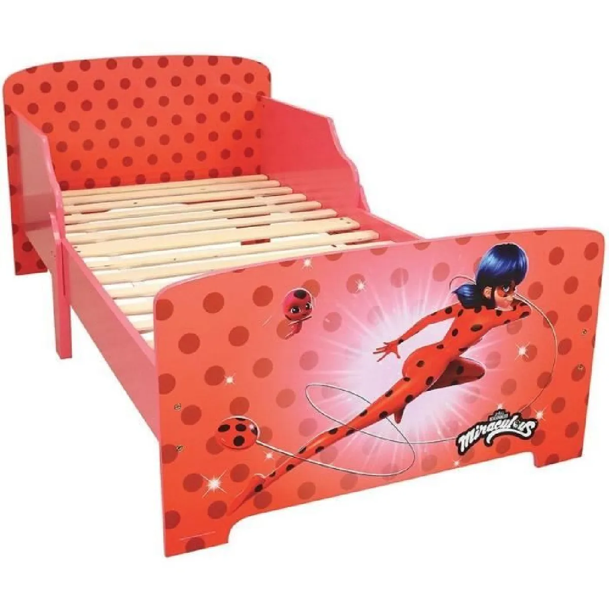 Fun house lit enfant Miraculous Ladybug - Rouge