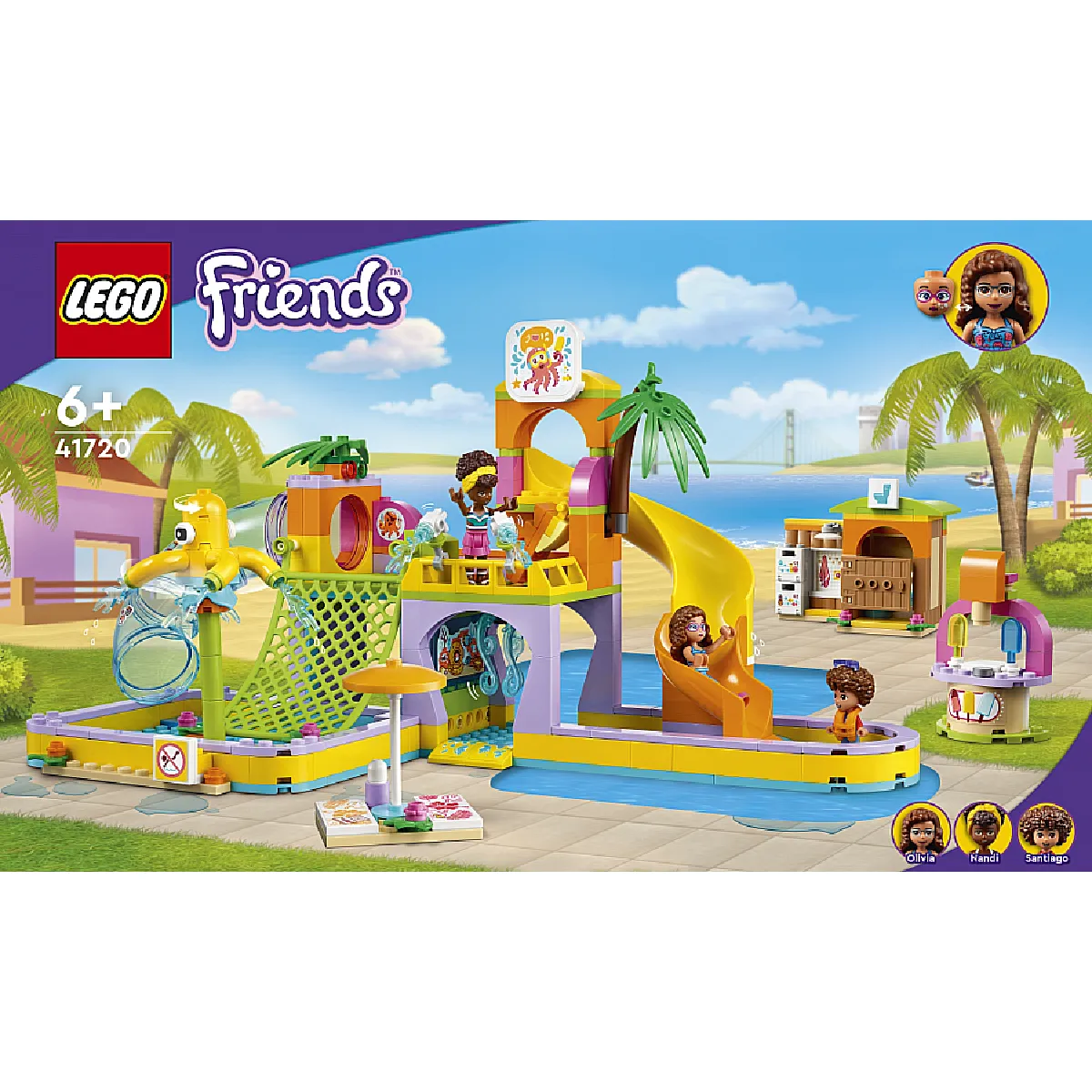 LEGO 41720 Parc aquatique Friends - vue 2