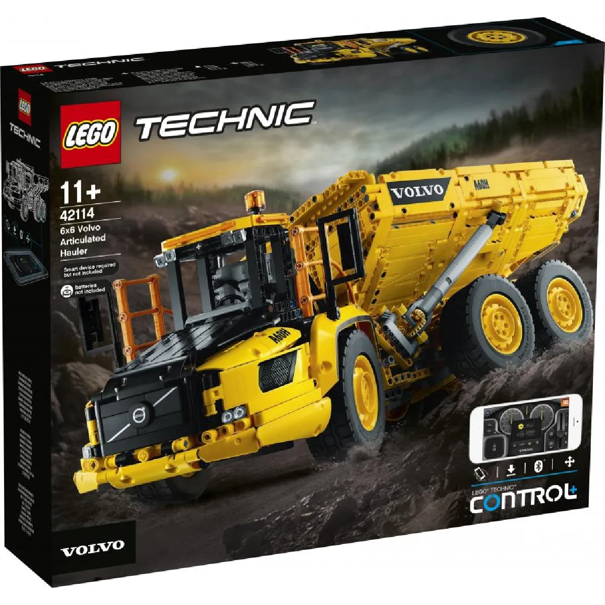 LEGO Technic Le tombereau articule Volvo 42114