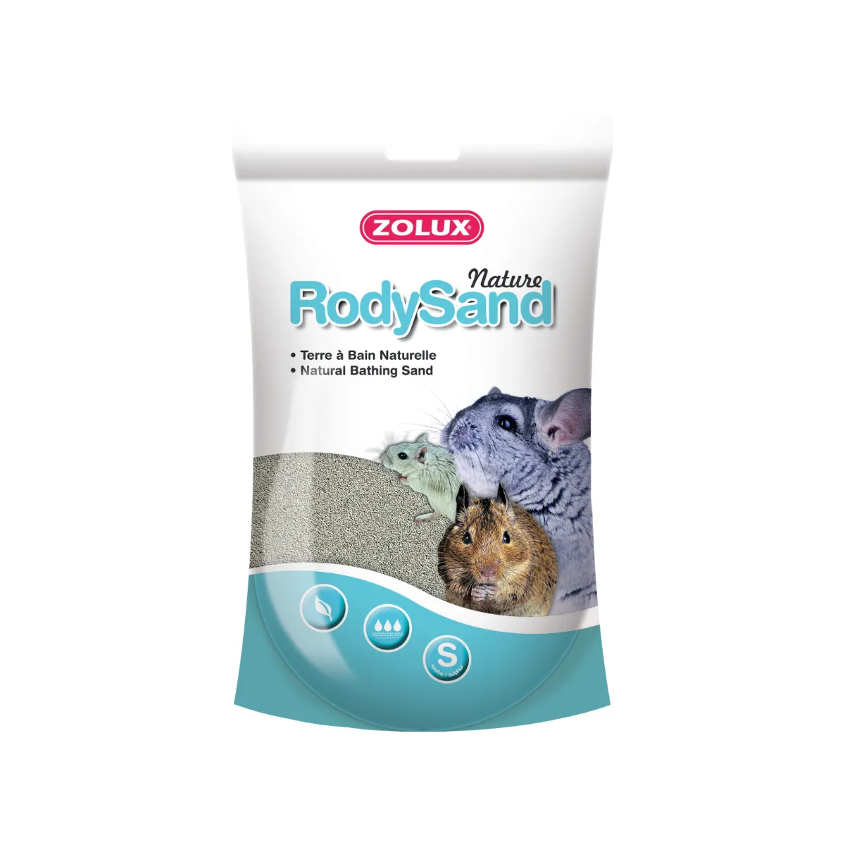 Meilleurs prix pour Terre À Bain Pour Chichillas Rody Sand 2l (Lot De 2)