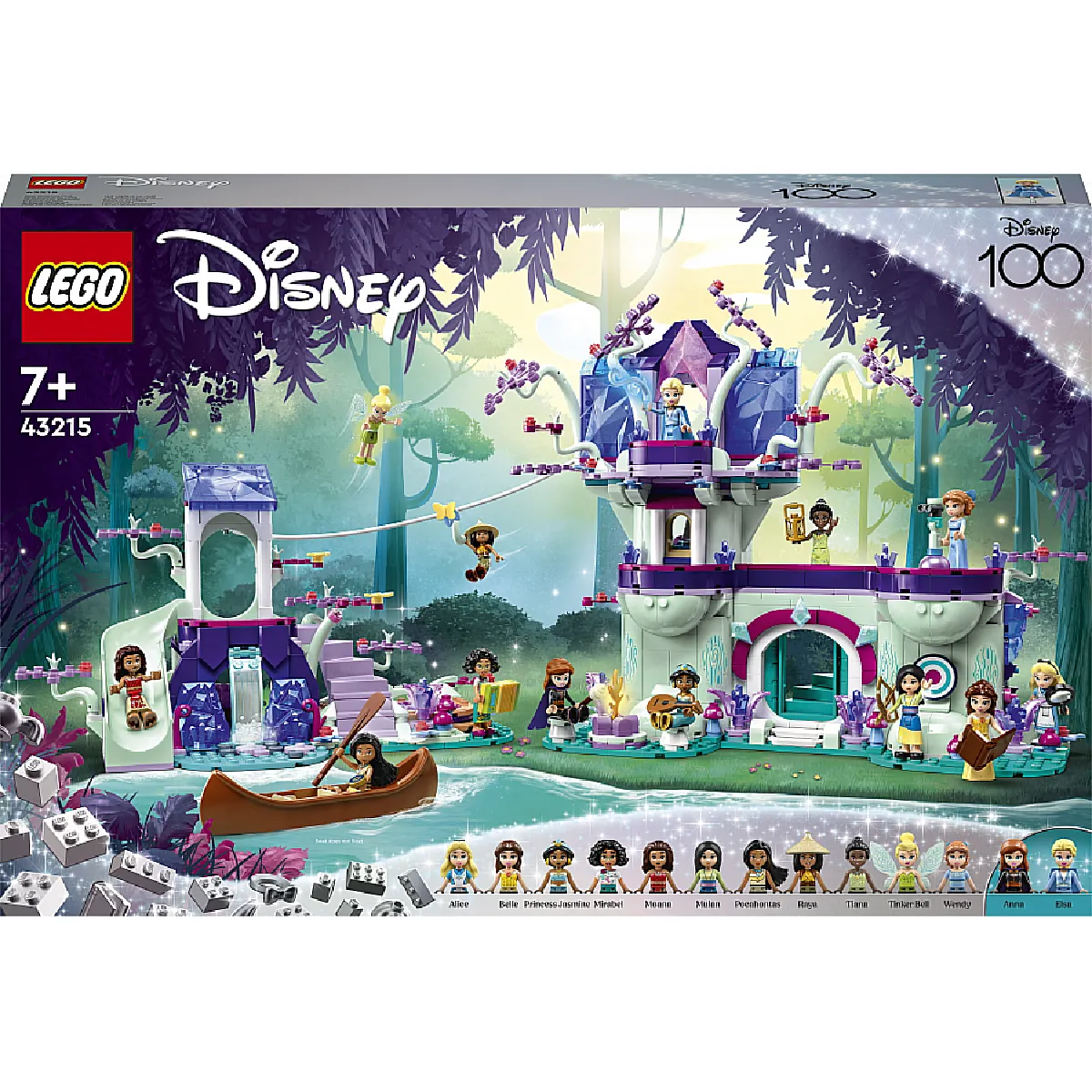 LEGO Disney La cabane enchantée dans 'arbre 43215