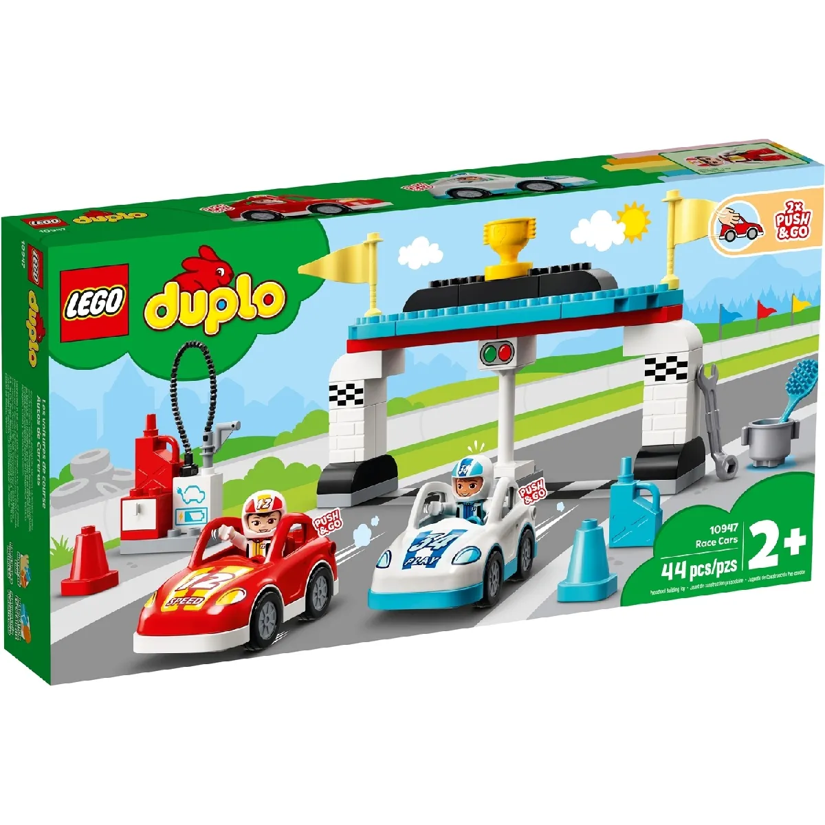 Lego Duplo Les voitures de course
