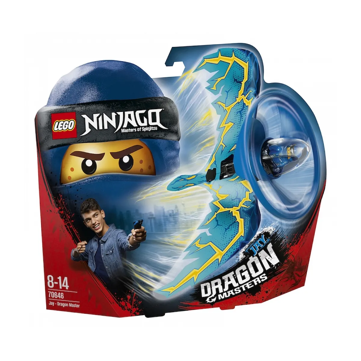 LEGO 70646 Jay Le maître du dragon - vue 2