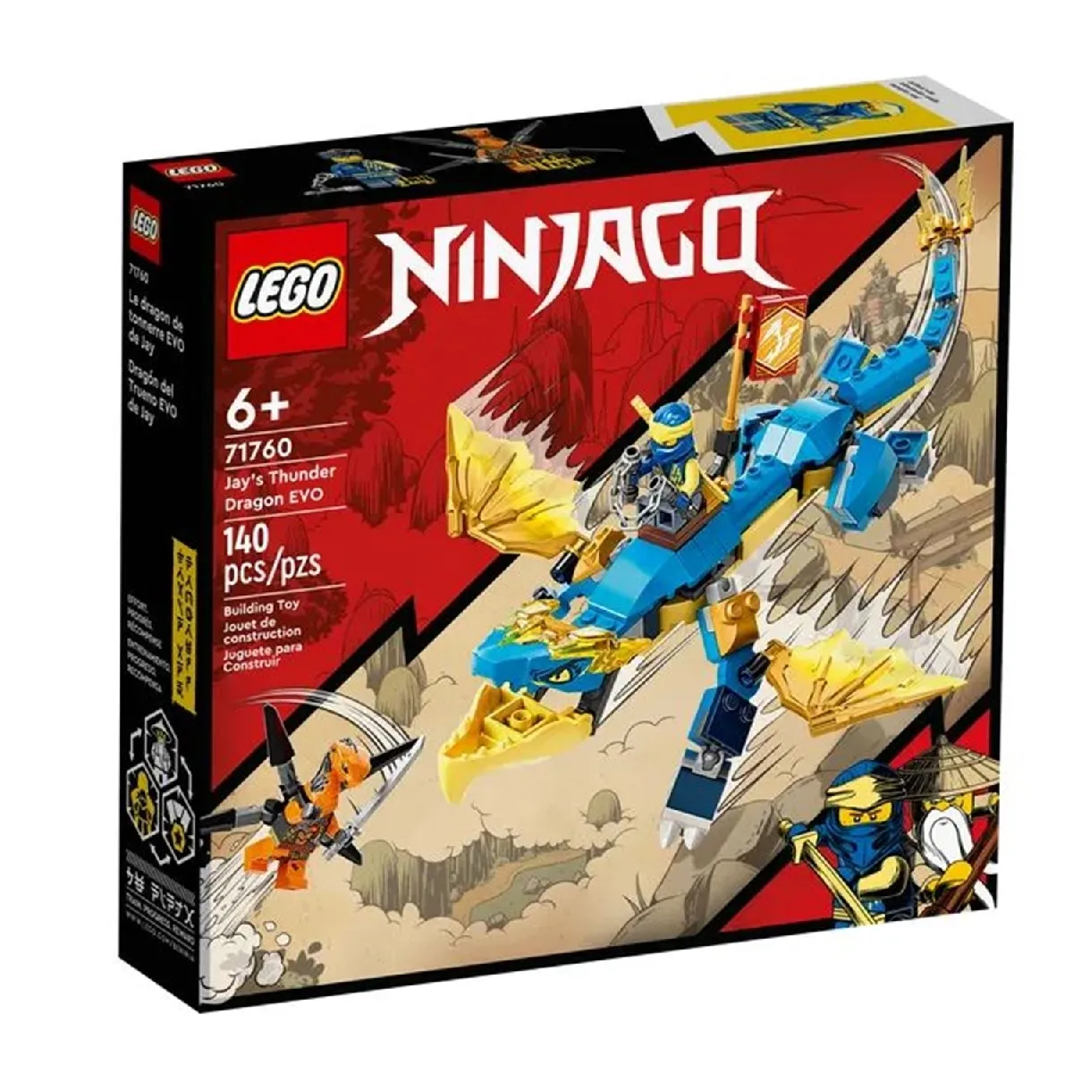 LEGO Ninjago 71760 Le dragon du tonnerre de Jay