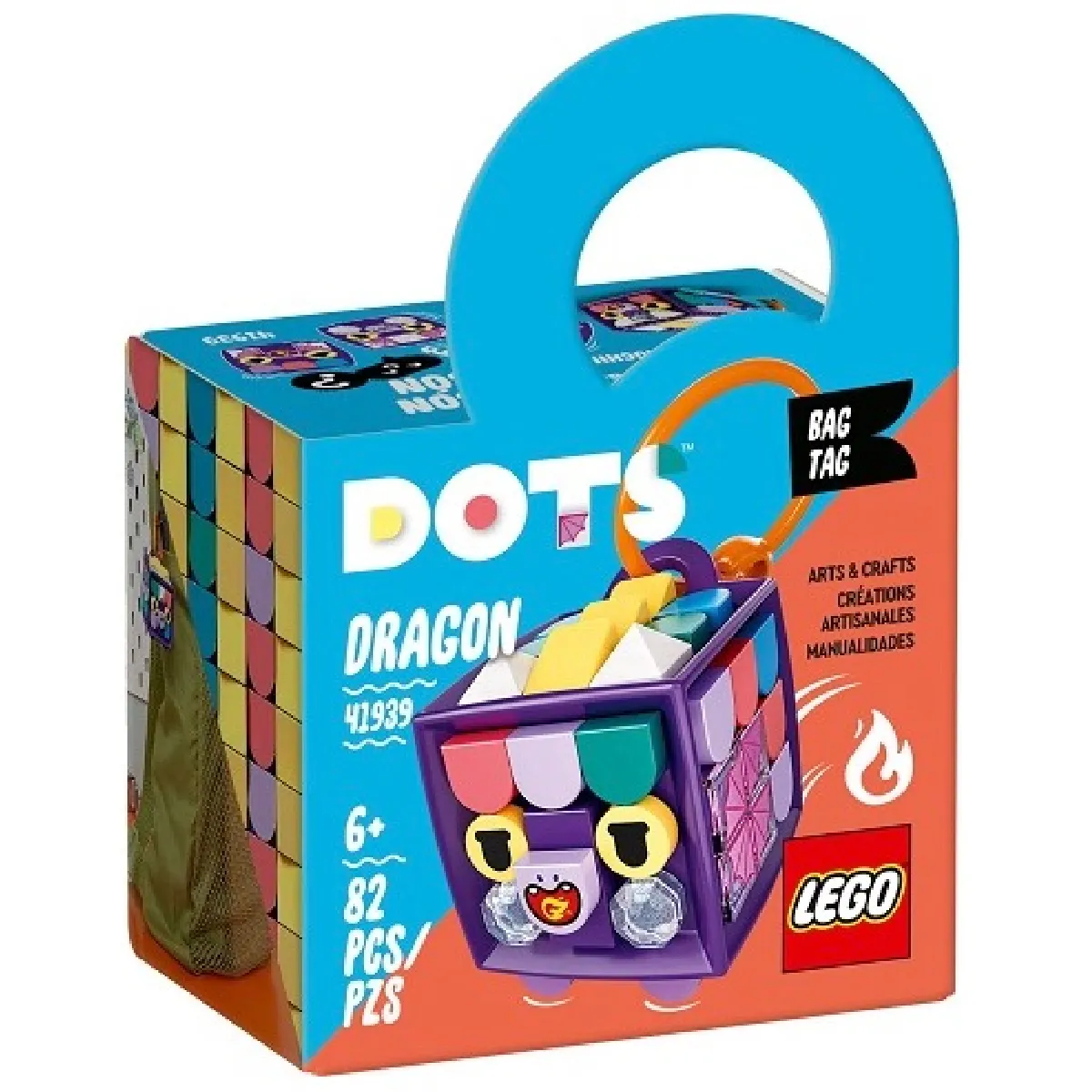 LEGO 41939 Porte clés Dragon DOTS