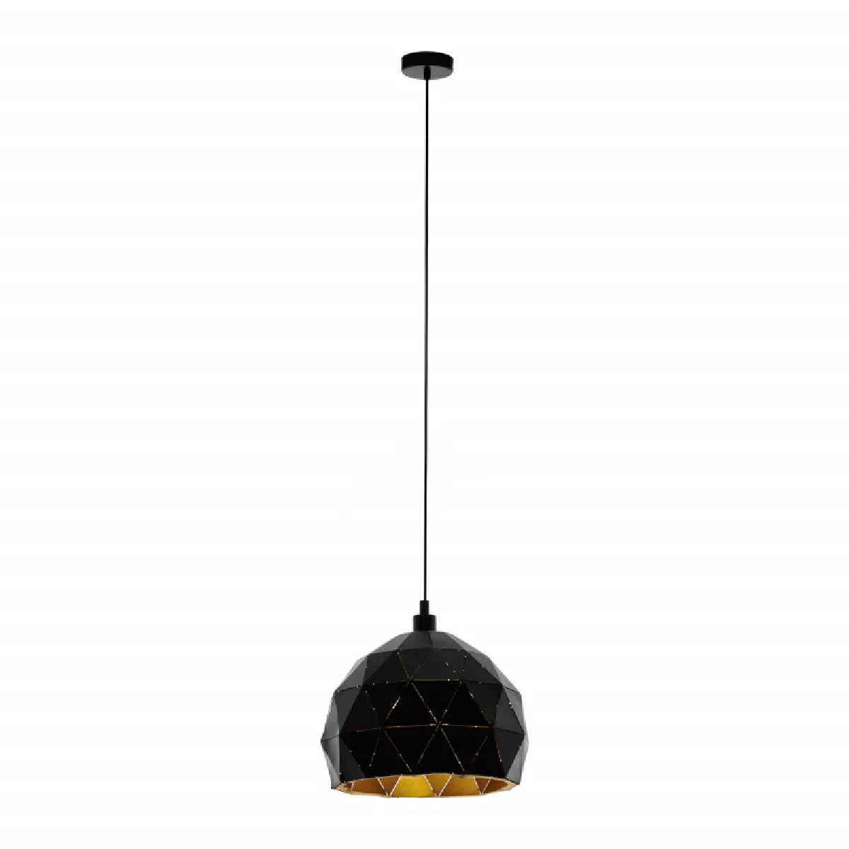 Eglo Jaune Suspension Roccaforte Métal