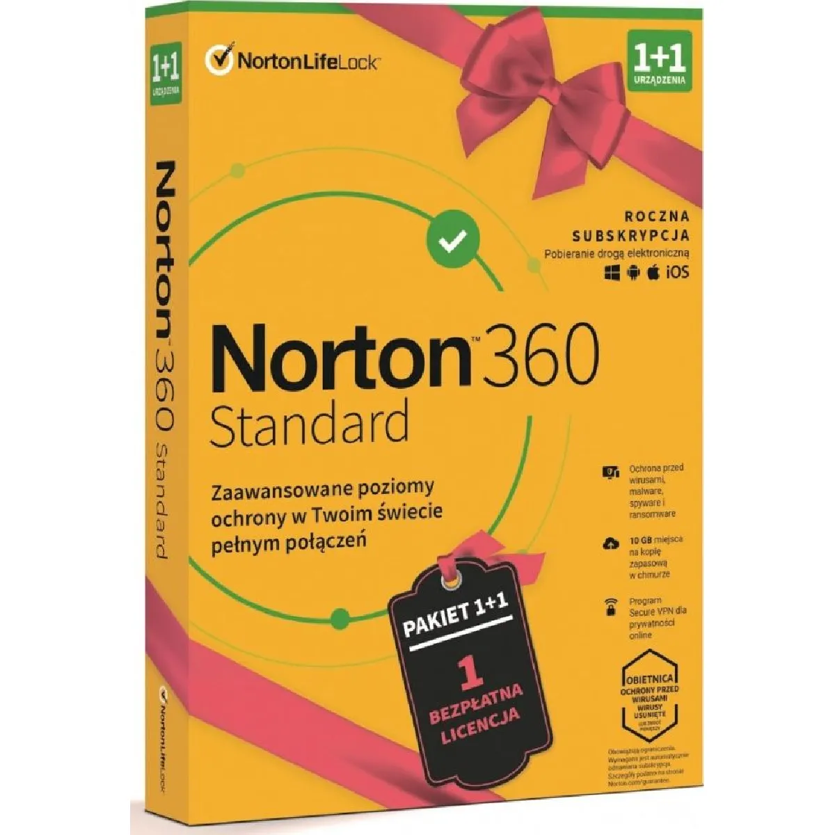 Norton Logiciel de sécurité 360 Standard - 12 mois