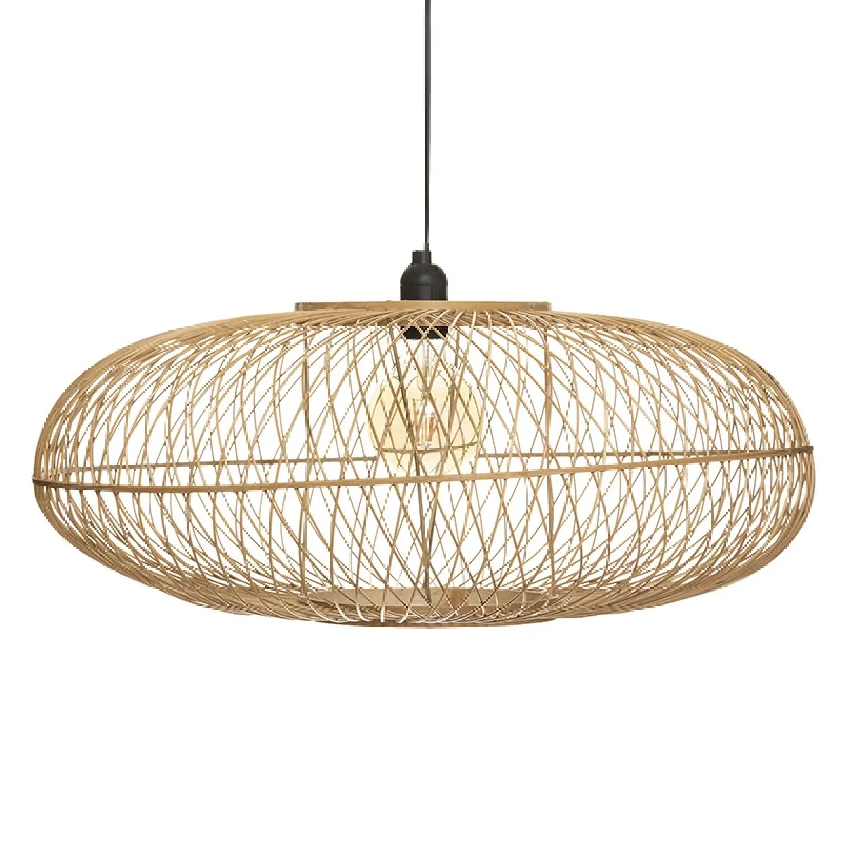 Atmosphera Beige Suspension Loren En Bambou