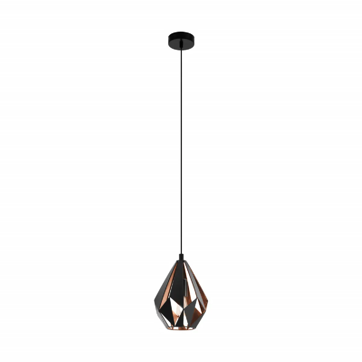 Eglo Noir Suspension Carlton 1