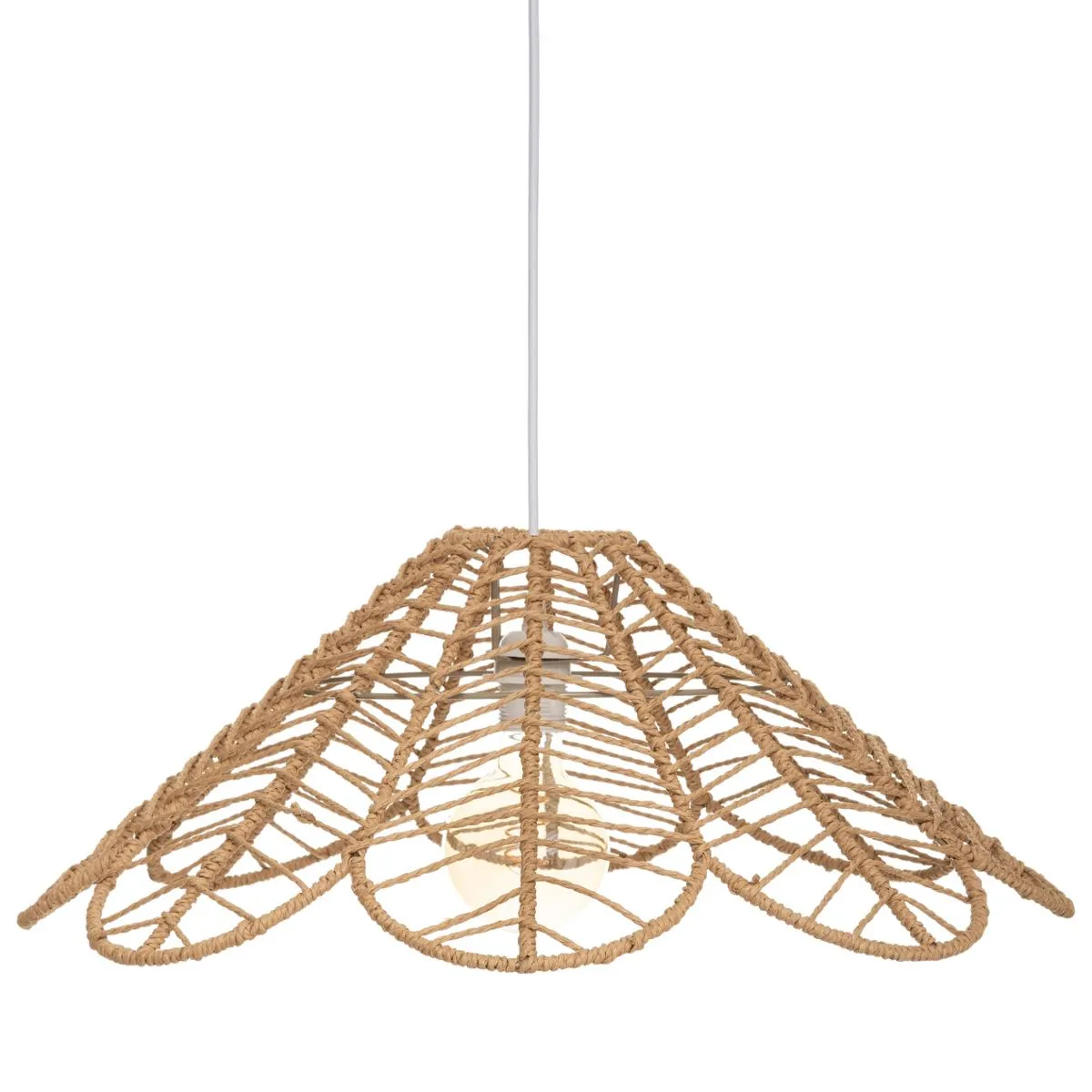 Atmosphera Beige Suspension Folk Bohème