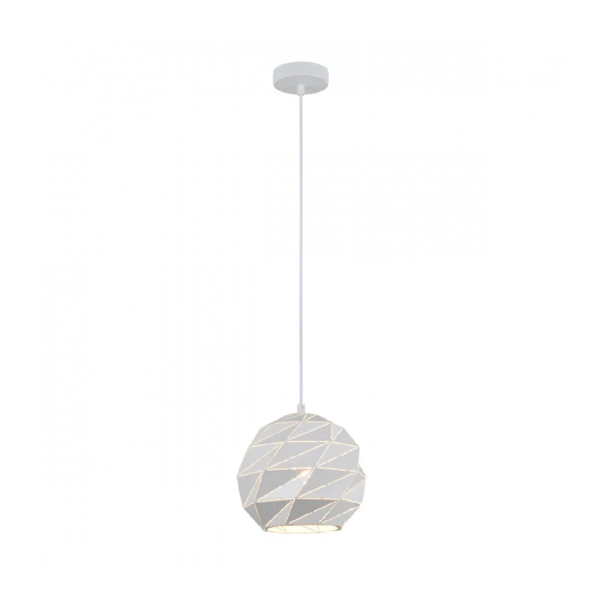 Luminaire_center Suspension Palermo - Blanc