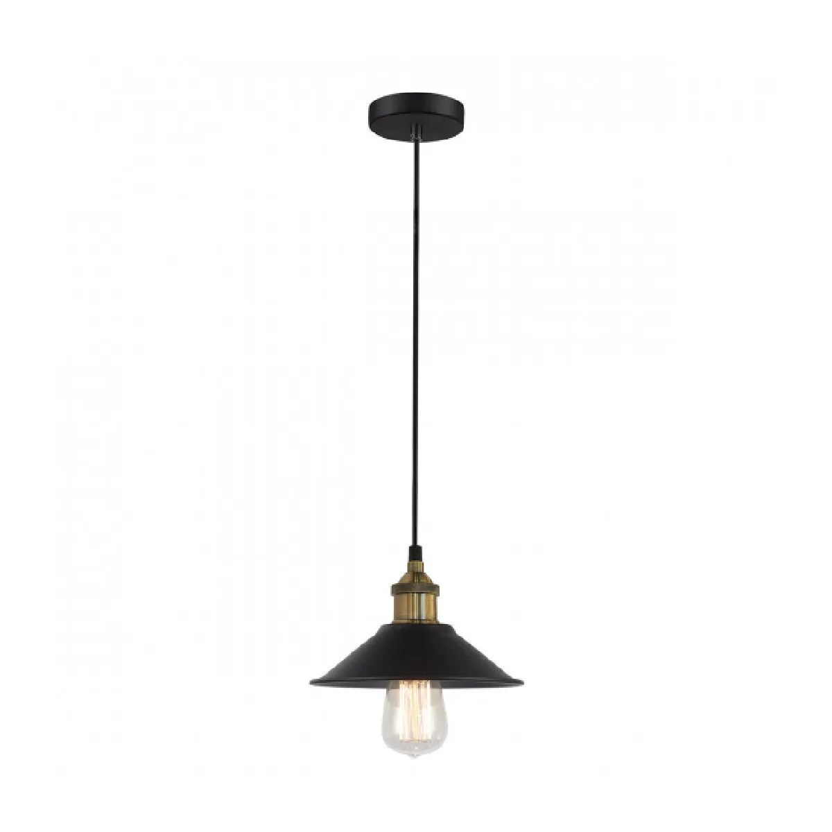 Luminaire_center Suspension Kermio - Noir