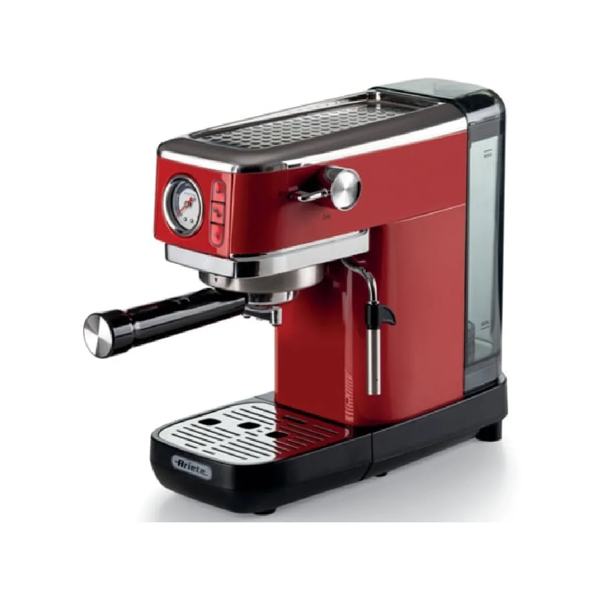 Ariete Rouge Machine À Café Expresso En Métal 1381 Avec Manomètre - Image 2