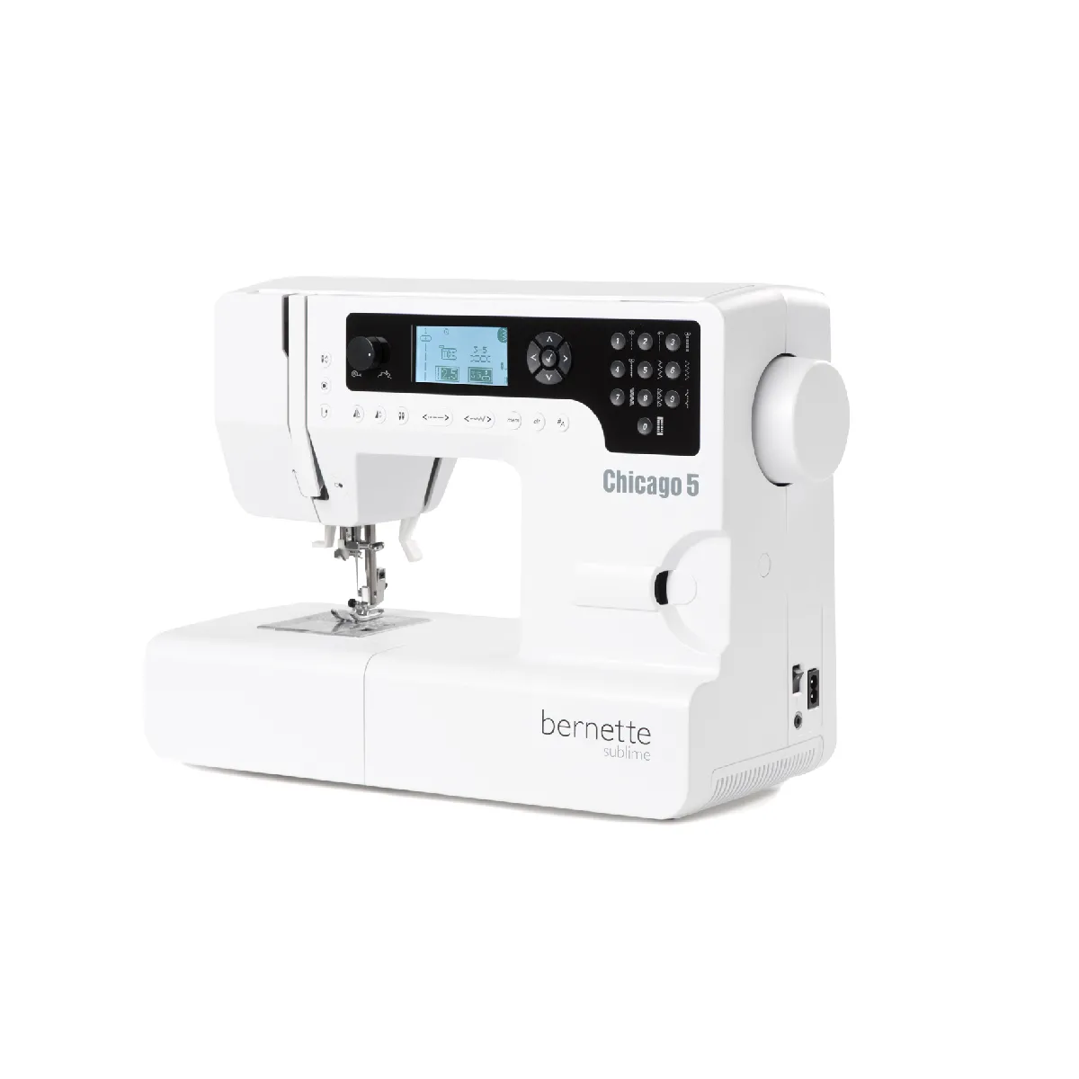 Machine à Coudre Bernette 35 - 23 Points Et Boutonnière 1 Étape - Compacte Et Fiable Pour Débutants