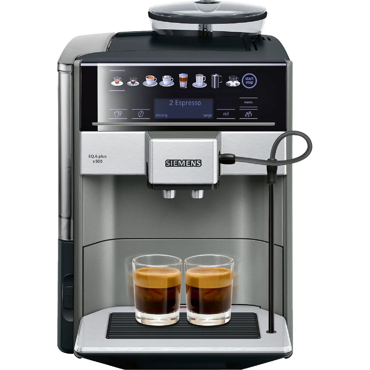 Cafetières Automatiques Siemens EQ.6 TE655203RW – 19 Bars, 1,7 L, Multi Boissons - vue 8