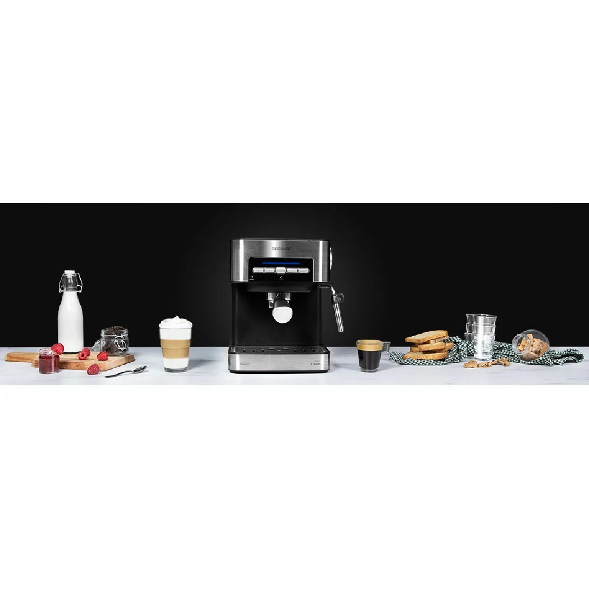 CECOTEC  Power Espresso Matic - Gris noir