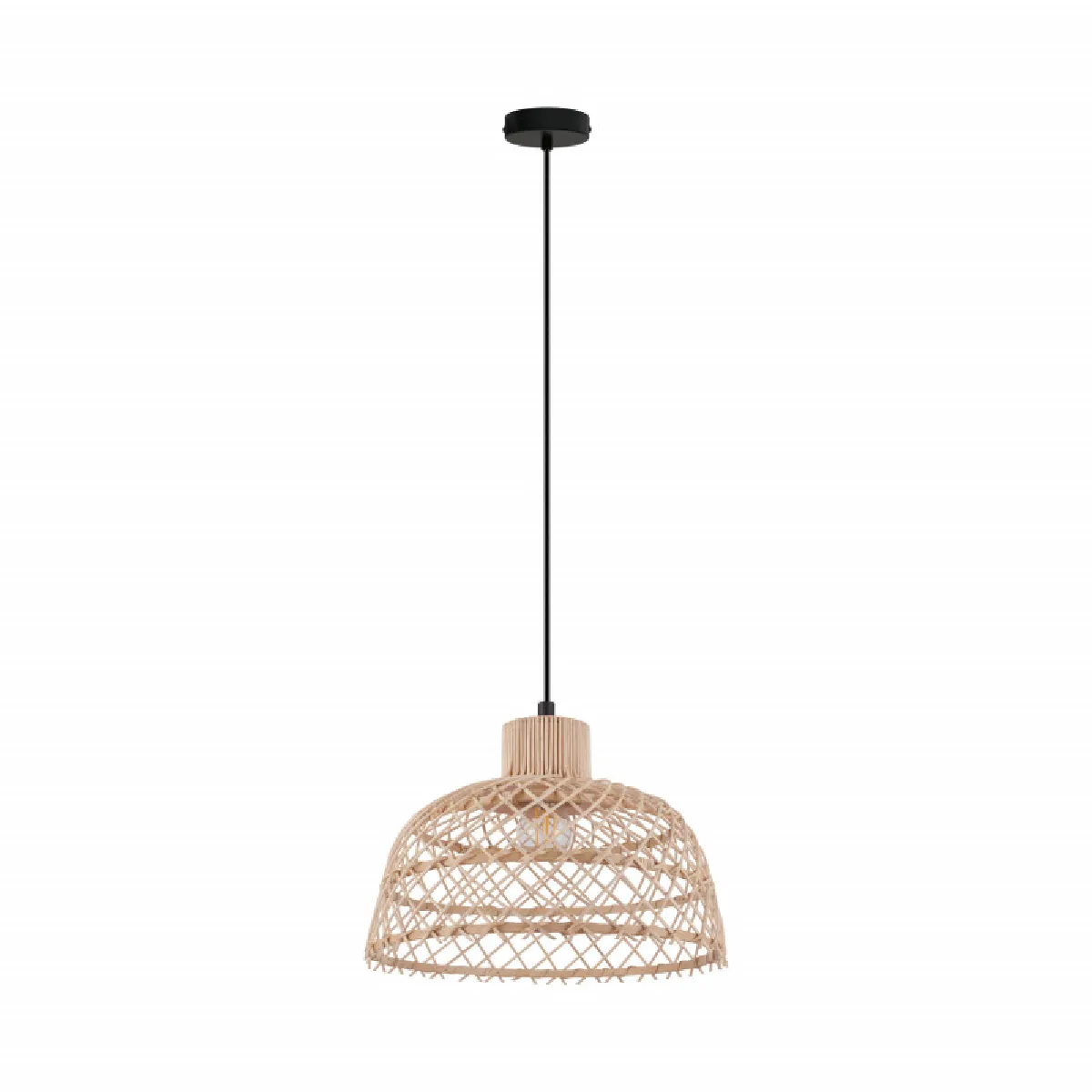 EGLO  Suspension Ausnby en bois, naturel