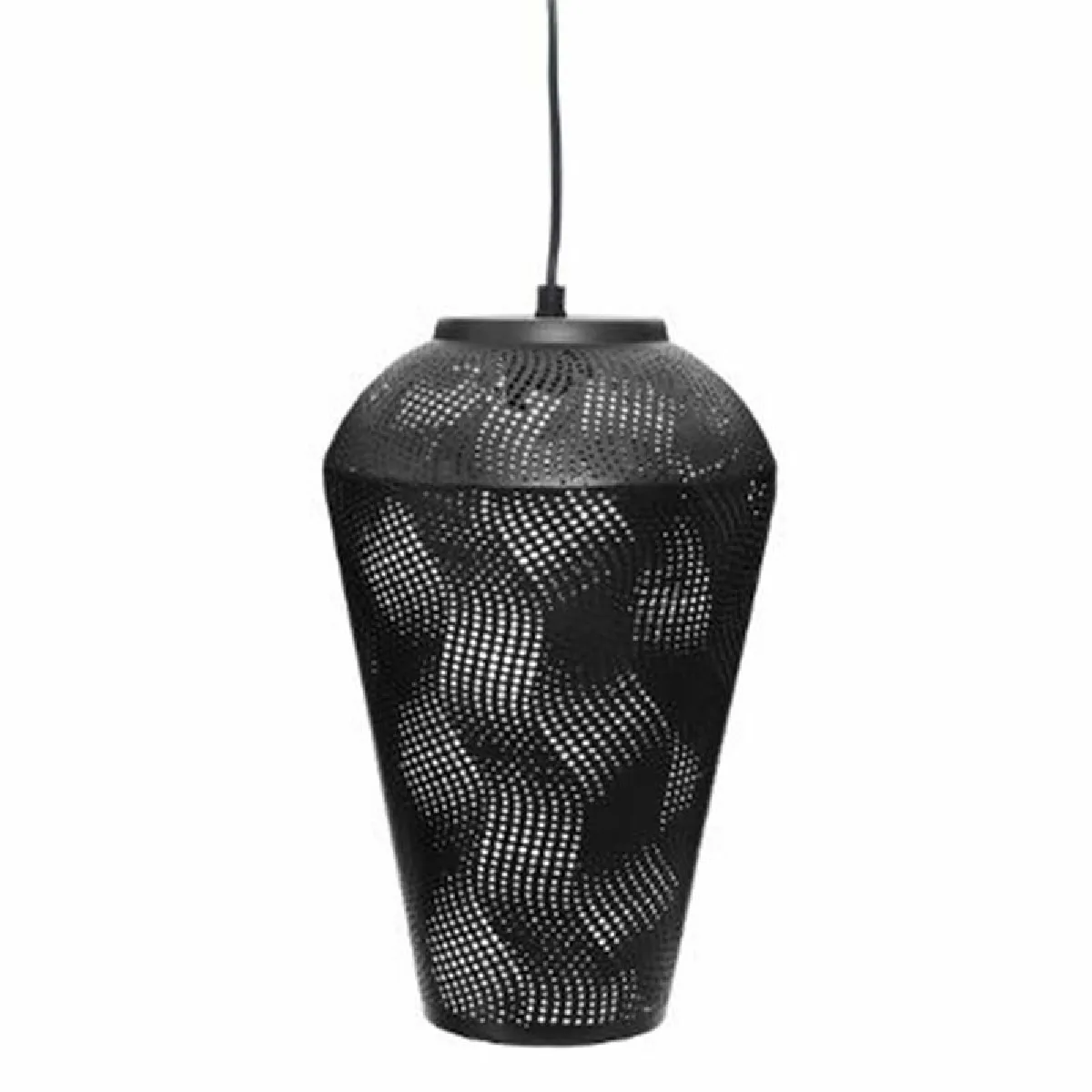 GENERIQUE Suspension Design C&ocirc;ne Calio 32cm Noir