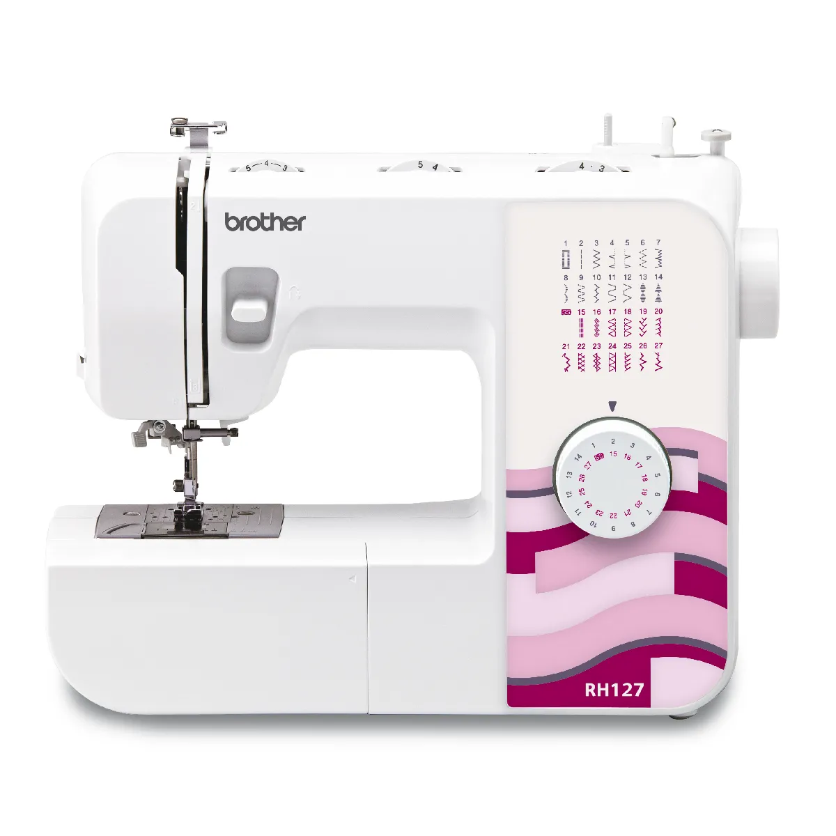 Brother Machine a coudre RH-127 27 fonctions, LED et enf. auto
