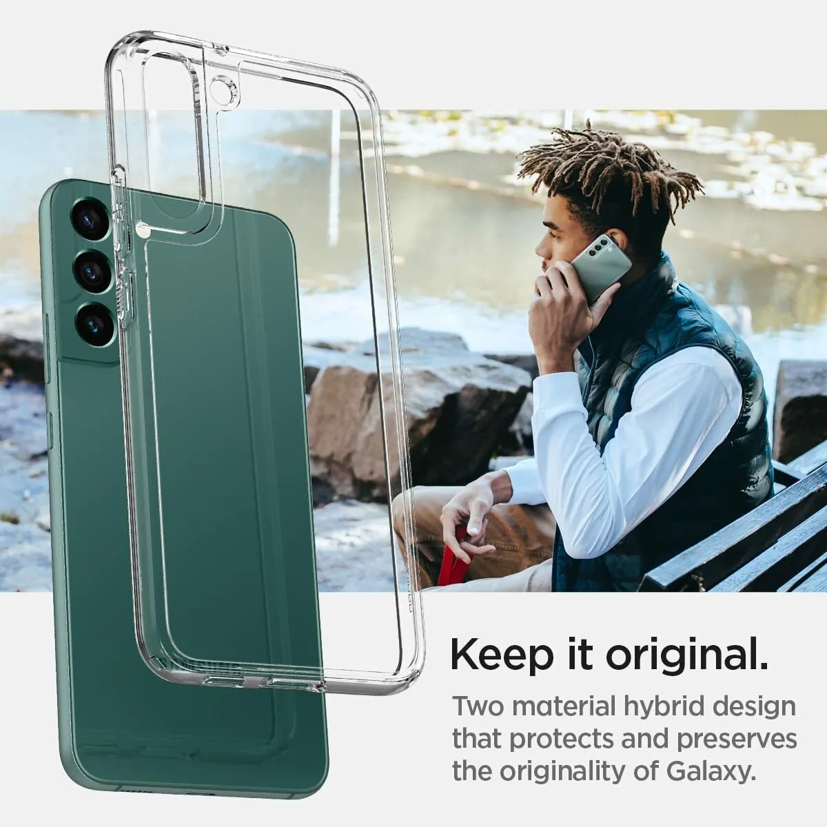 SPIGEN SGP Spigen Coque Galaxy S22 - Transparent