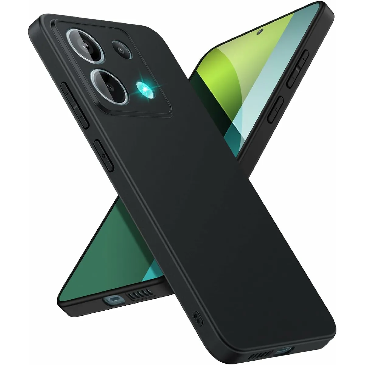 Xeptio Noire Coque Xiaomi Redmi Note 13 Pro 5G