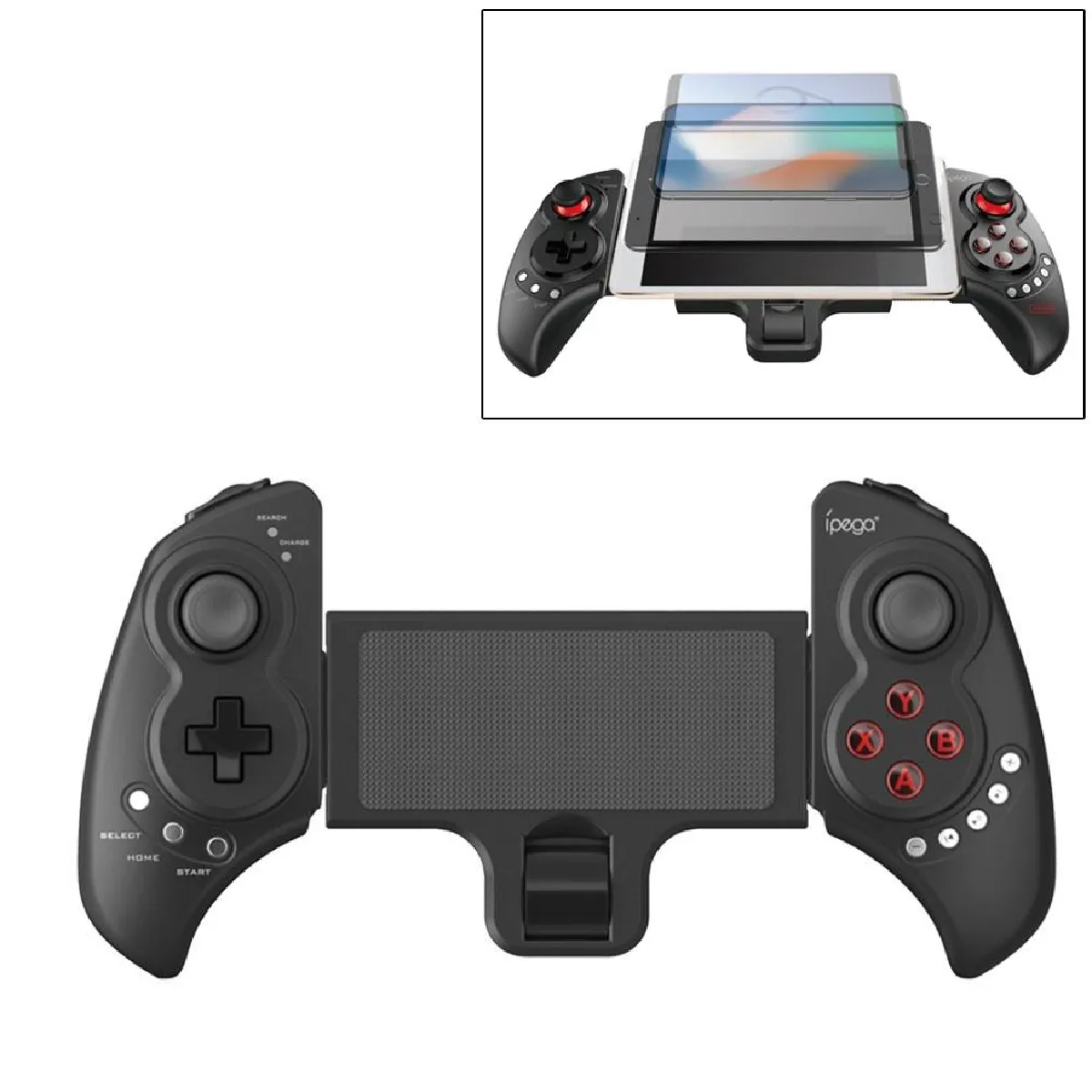 YONIS - Manette de Jeu Bluetooth - Extensible - Android et iOS - Noir - Image 2