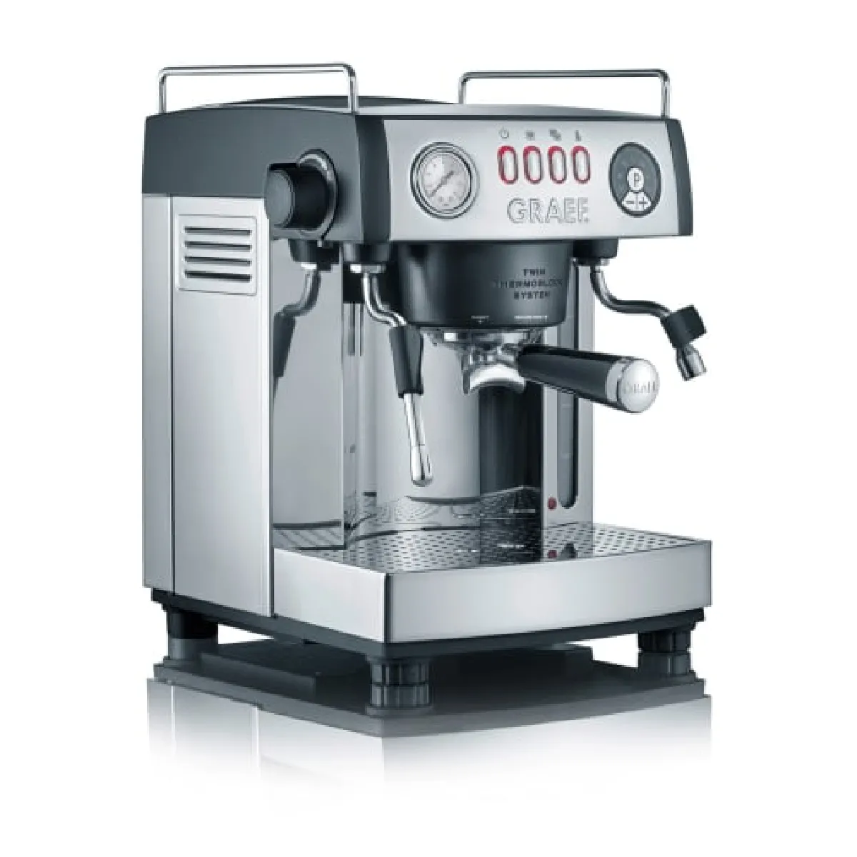 GRAEF Machine &Agrave; Expresso  Es902eu Acier Inoxydable, Noir