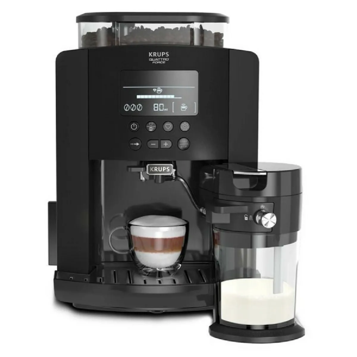 KRUPS Robot Café Arabica Latte EA819N10 - vue 2