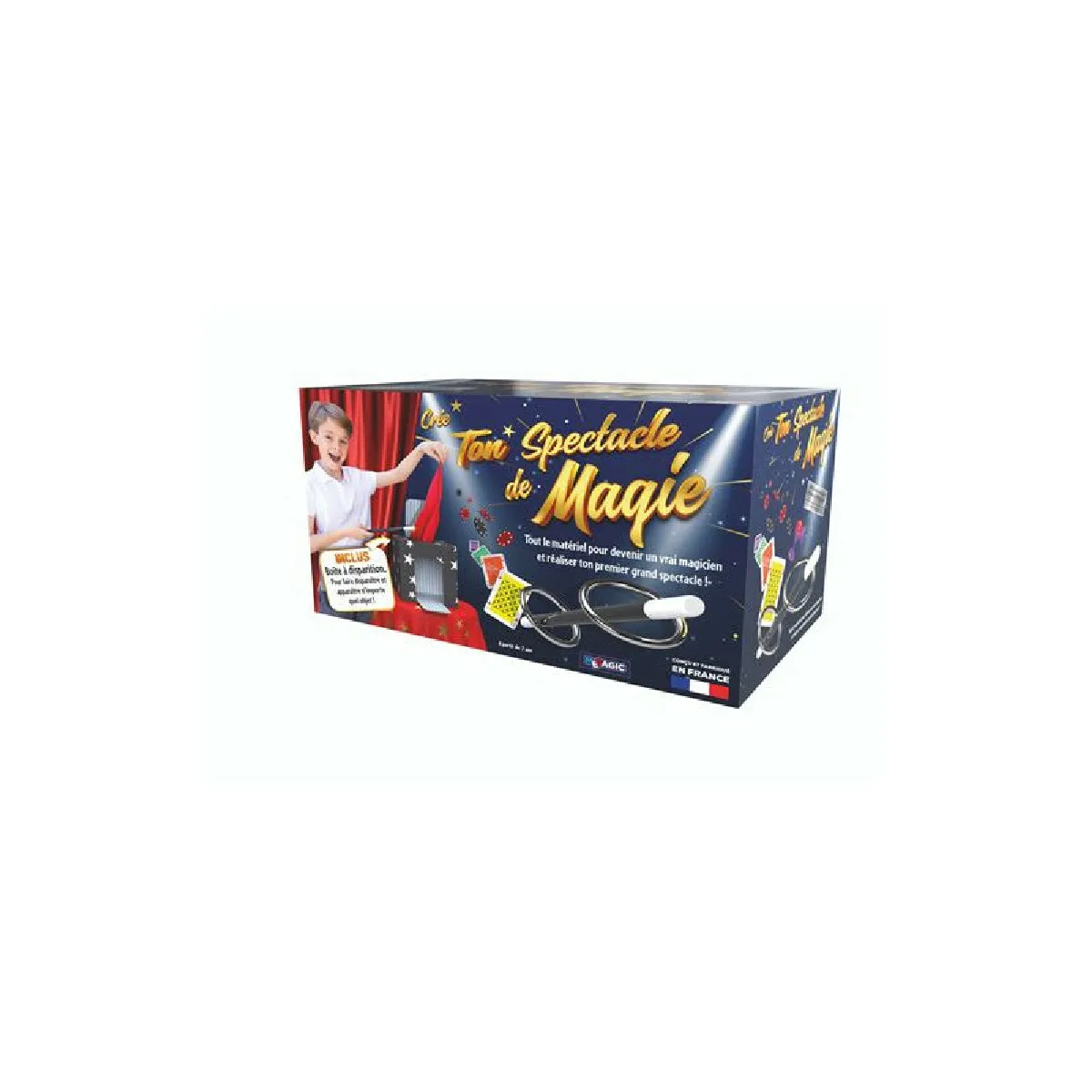 Megagic – Coffret De Magie Magic Pro – Limited Edition – 7 Accessoires – Vidéos Tuto Inclus – Concours Graine De Magicien