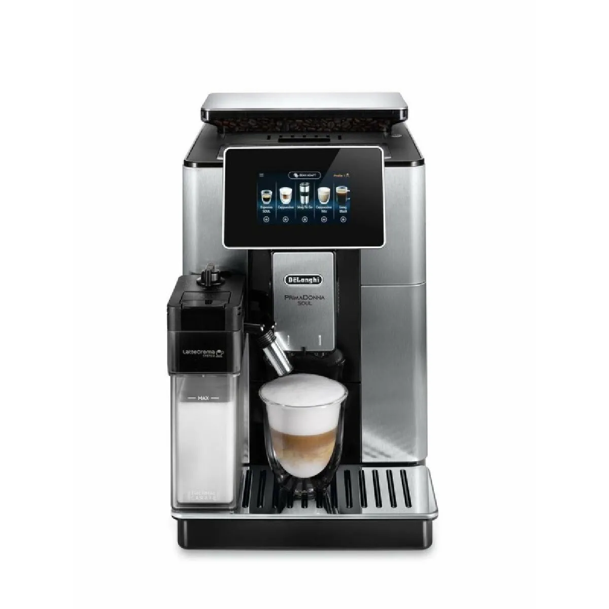 Expresso Broyeur De'Longhi ECAM610.75.MB Primadonna Soul – 15 Bar, 35 Boissons - vue 2