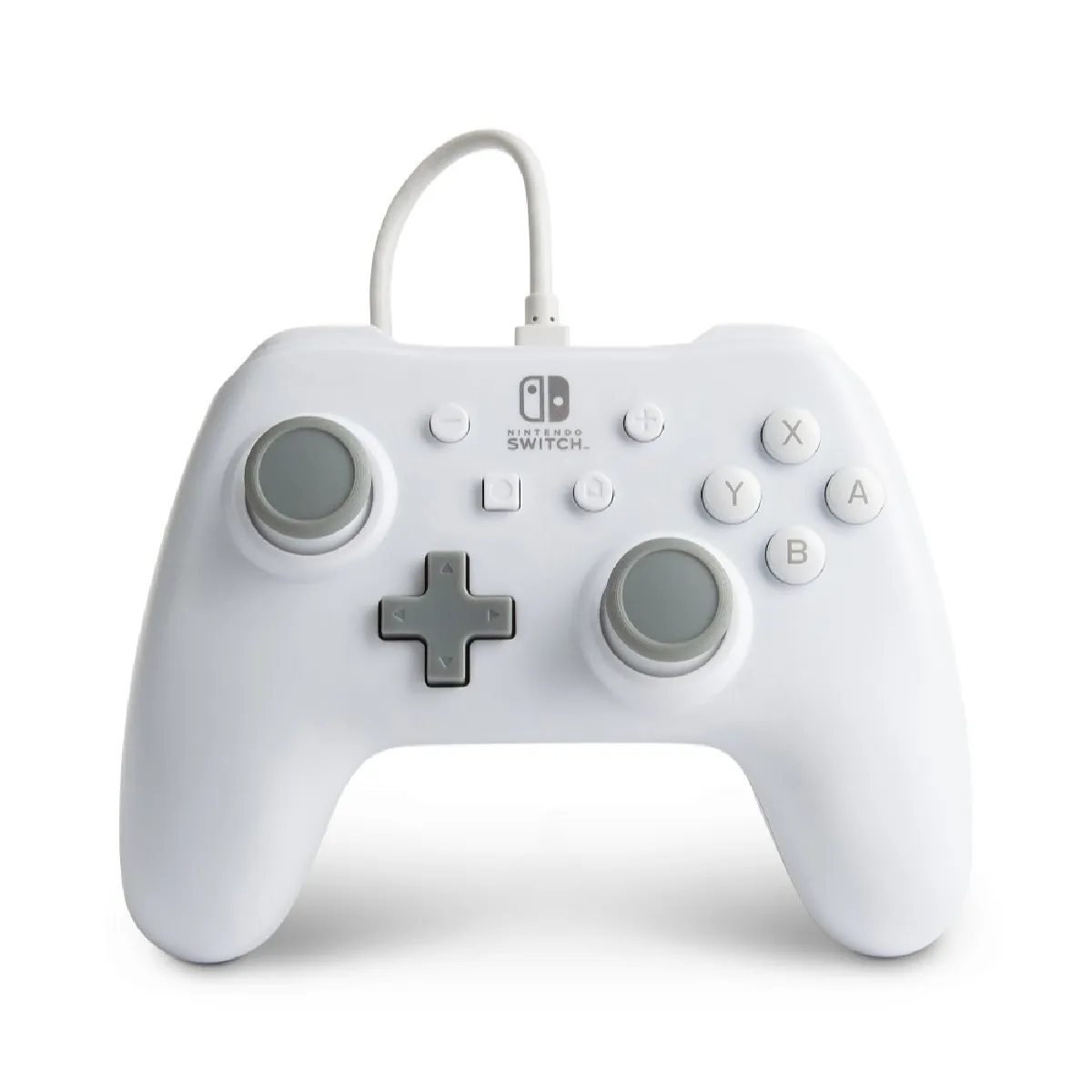 Powera Blanc 1517033-01 Accessoire De Jeux Vidéo Gris, Usb Manette De Jeu Analogique Nintendo Switch - Neuf - Image 4