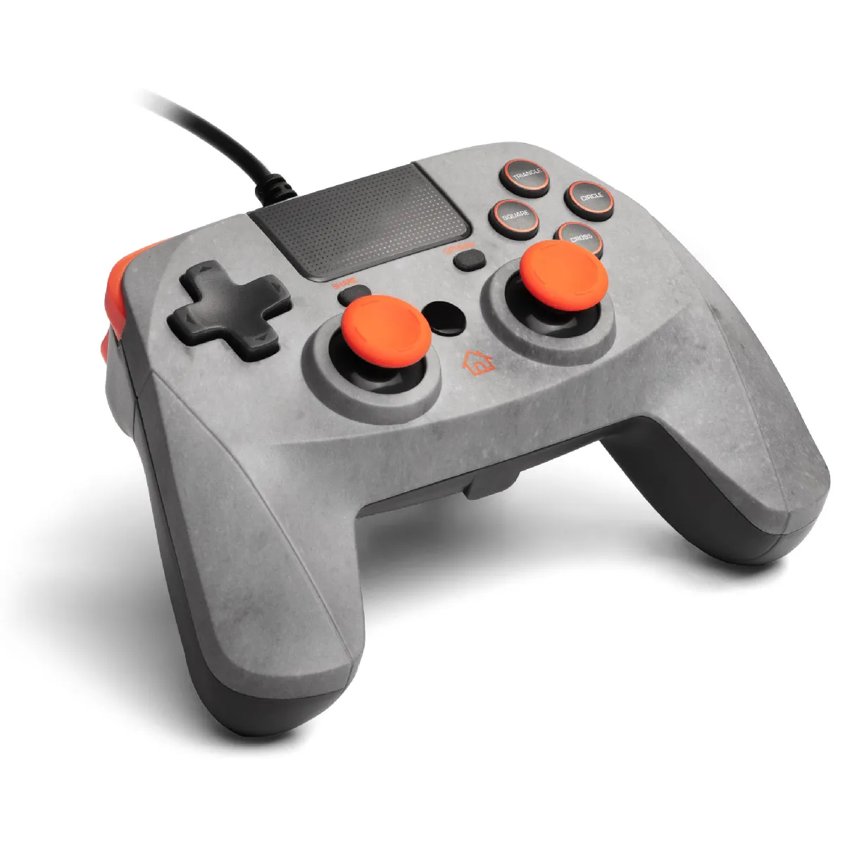 Snakebyte Rock Gamepad Orange/Gris pour PS4 - Image 5
