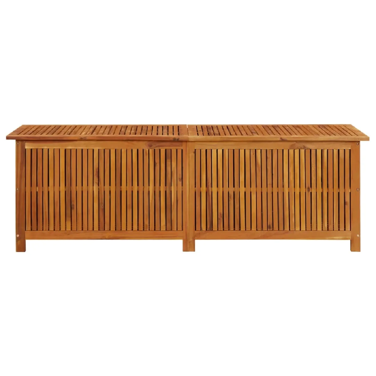 Helloshop26 Coffre de jardin en bois Bois - vue 3