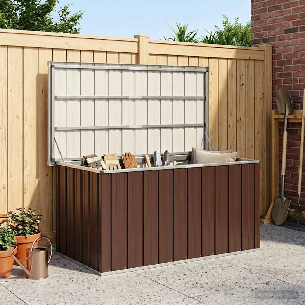 Vidaxl Boîte de rangement 129x67 cm - vue 2