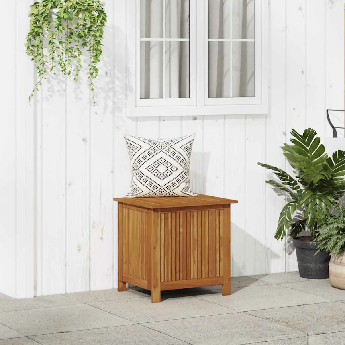 VIDAXL Boîte de rangement jardin Acacia - vue 5