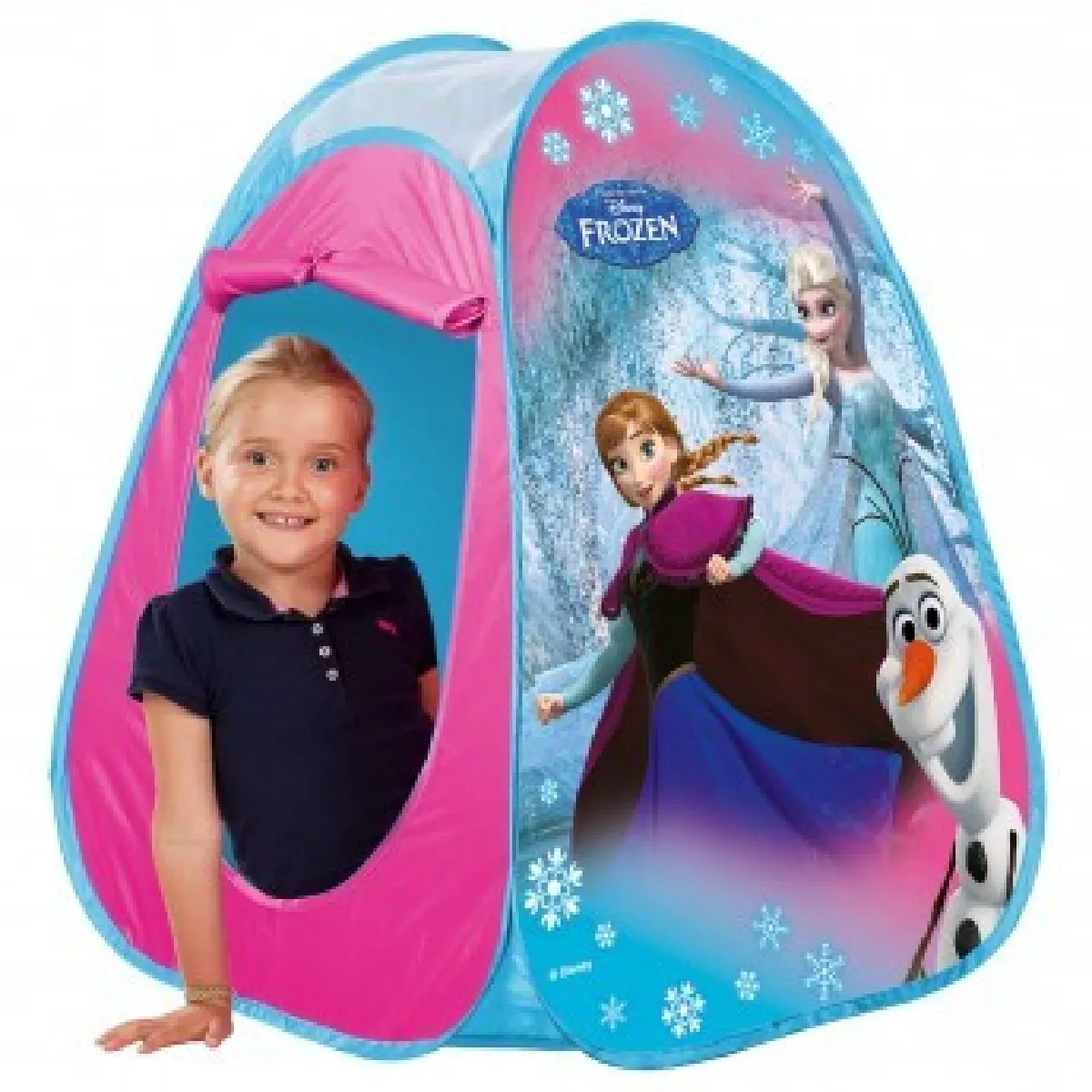 Frozen Bleu Tente Pliante Pop-Up Enfant - Image 3