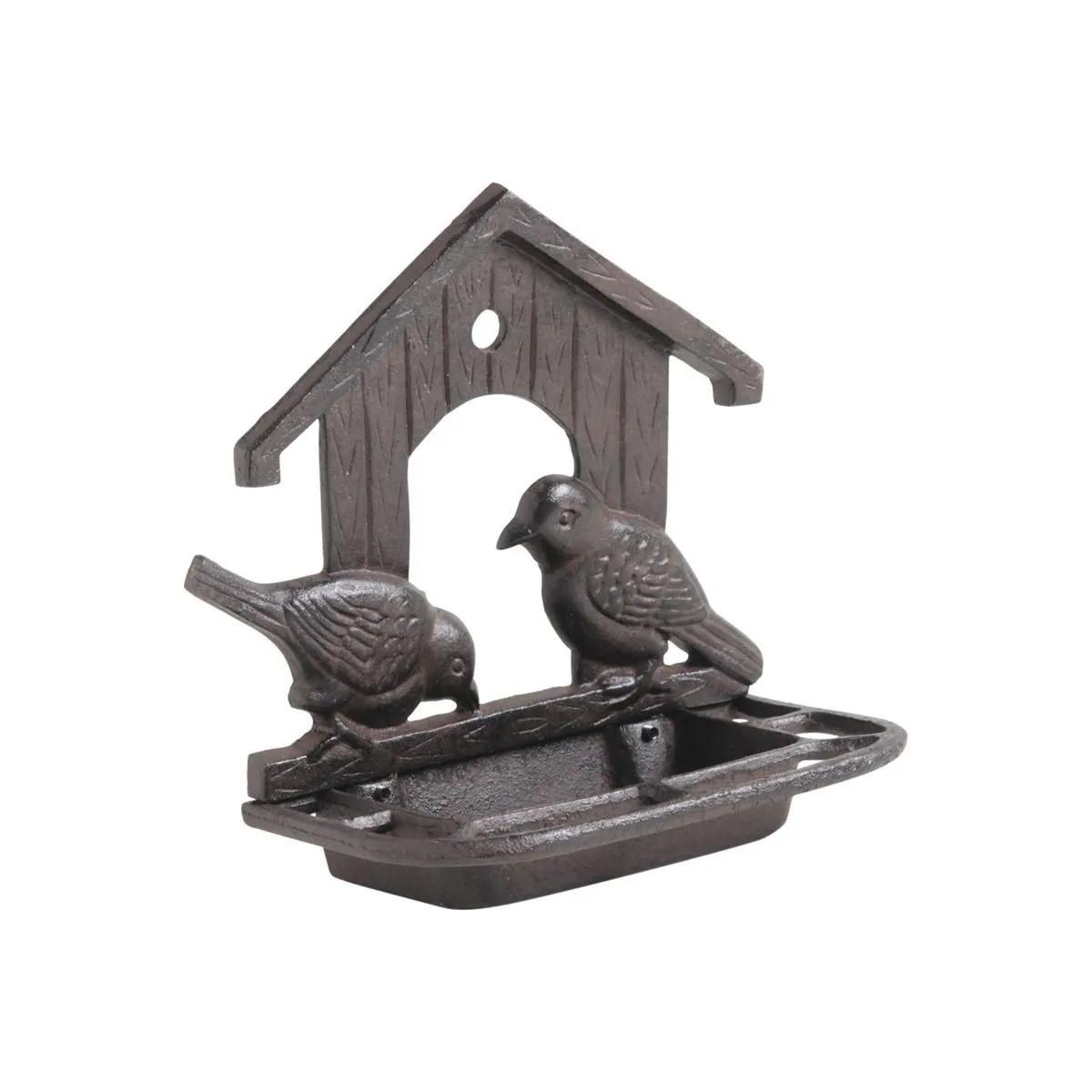 Meilleurs prix pour Aubry Gaspard - Mangeoire murale couple oiseaux en fonte