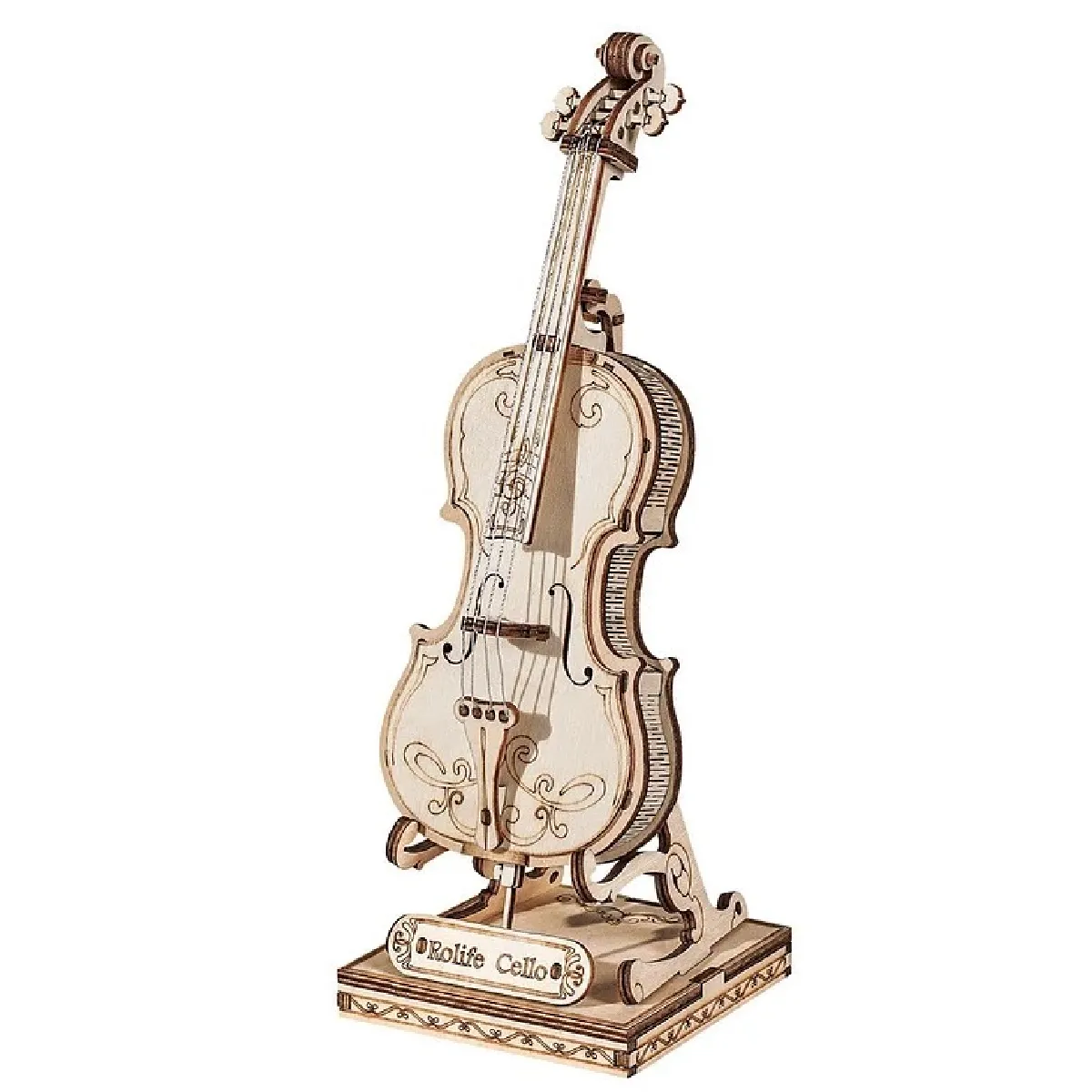 Robotime maquette violoncelle en bois