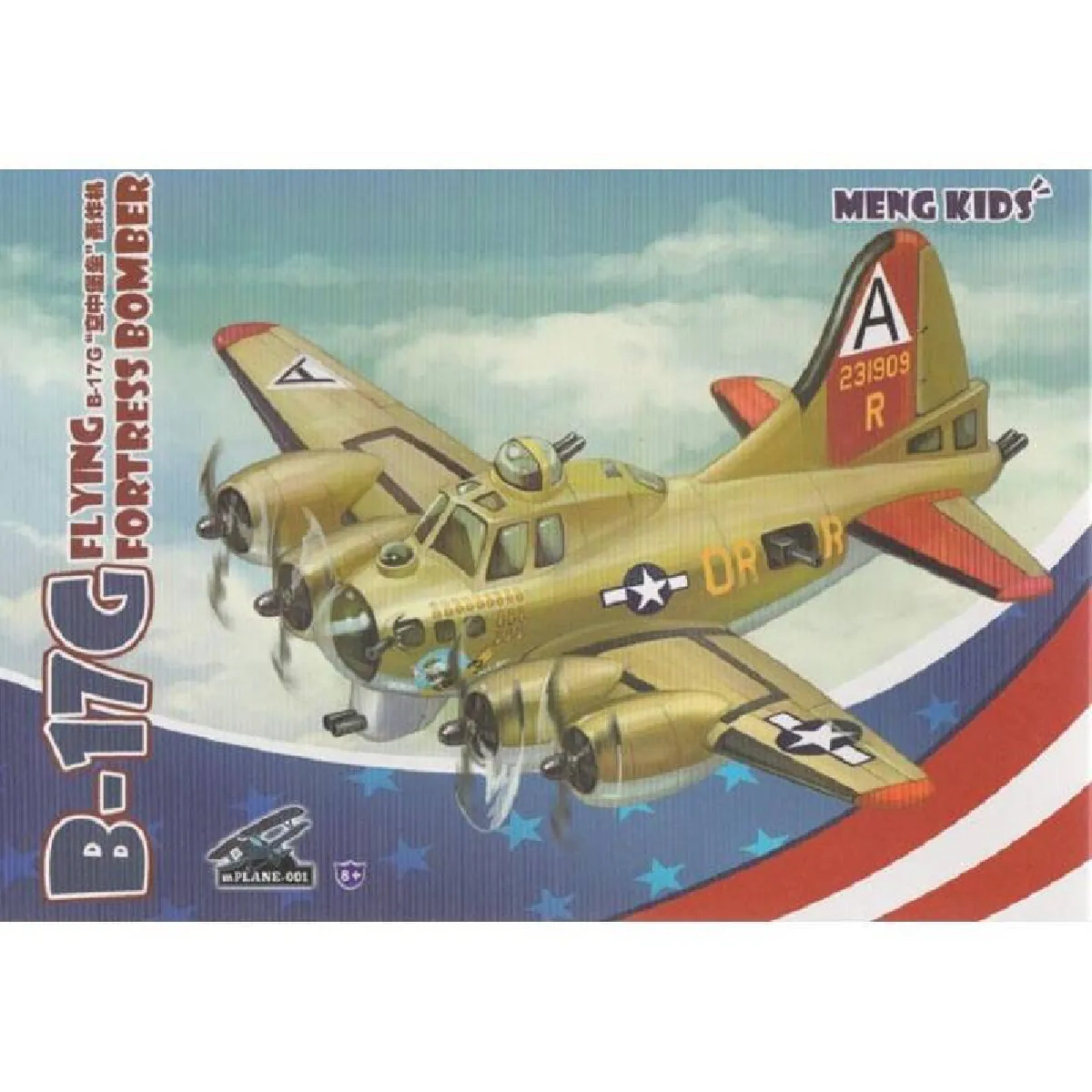 Non Communiqué B-17G Flying Fortress Bomber - Meng-Model - Image 3