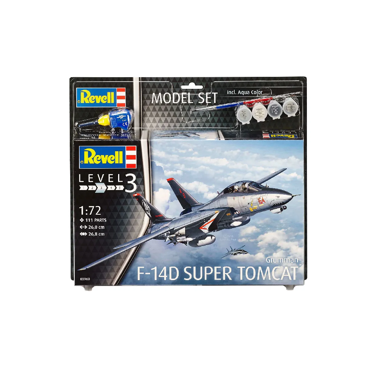 Revell Maquette Avion : Model Set : F 14D Super Tomcat 1 - Image 4