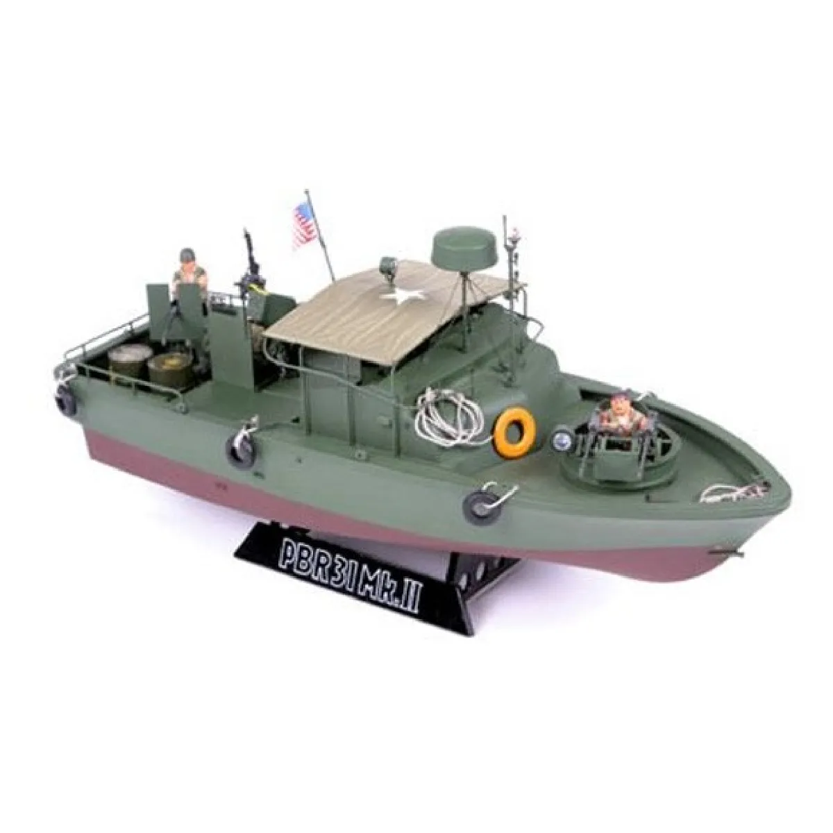 TAMIYA  Maquette bateau Patrol Boat River Pibber - Marron