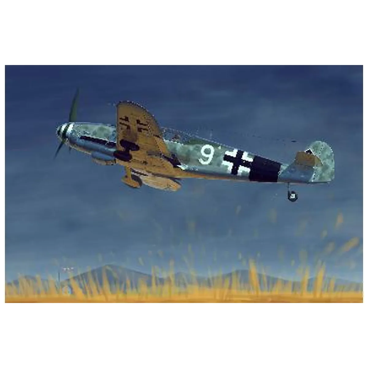 MESSERSCHMITT Bf 109G-10 (2 Décos) - TRUMPETER 1/32 PLASTIC KIT - Image 3