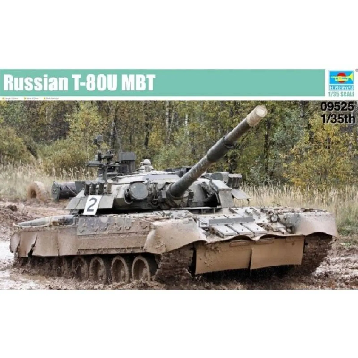 Trumpeter Maquette Char T-80U Mbt 1/35